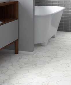 Carrara Hexagon